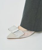 【ル タロン/Le Talon】の《追加》ポインテッドチュールリボンフラット 人気、トレンドファッション・服の通販 founy(ファニー) ファッション Fashion レディースファッション WOMEN シューズ Shoes シルバー Silver チュール Tulle デニム Denim フラット Flat ボトム Bottom モチーフ Motif リボン Ribbon 人気 Popularity thumbnail シルバー|ID: prp329100004527988 ipo3291000000032314209