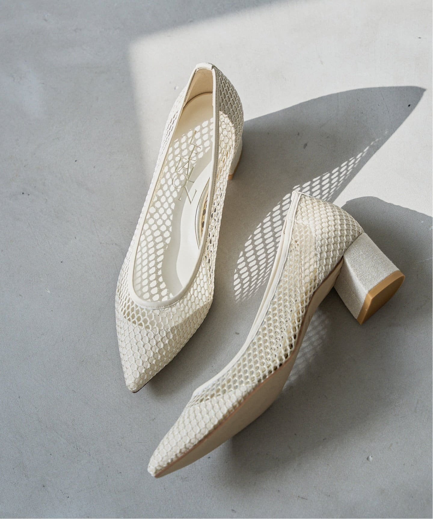 【ル タロン/Le Talon】の《追加 2》4.5cmポインテッドネットパンプス 人気、トレンドファッション・服の通販 founy(ファニー) 　ファッション　Fashion　レディースファッション　WOMEN　ソックス　Socks　メッシュ　Mesh　エレガント 上品　Elegant　人気　Popularity　春　Spring　 other-1|ID: prp329100004527993 ipo3291000000032237157