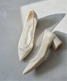 【ル タロン/Le Talon】の《追加 2》4.5cmポインテッドネットパンプス 人気、トレンドファッション・服の通販 founy(ファニー) ファッション Fashion レディースファッション WOMEN ソックス Socks メッシュ Mesh エレガント 上品 Elegant 人気 Popularity 春 Spring thumbnail ナチュラル|ID: prp329100004527993 ipo3291000000032237161