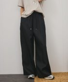 【サロン アダム エ ロペ/SALON adam et rope'】のヨーロピアンフラックスリネンリラックスパンツ ブラック(01)|ID: prp329100004528008 ipo3291000000032611159