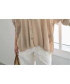 【スピック&スパン/Spick & Span】の手洗い可 / ギマコットンオーバーサイズカーディガン ベージュ A|ID: prp329100004528024 ipo3291000000032666708