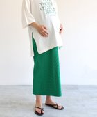 【その他のブランド/Other】の【マタニティ】セルフカット リブ タイト スカート ケリーグリーン|ID: prp329100004528050 ipo3291000000032019031