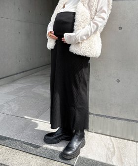 【アンドミー/andme / KIDS】の【マタニティ】セルフカット リブ タイト スカート 人気、トレンドファッション・服の通販 founy(ファニー) ファッション Fashion キッズファッション Fashion for Kids ストレッチ Stretch, Stretchy Fabric タイトスカート Pencil Skirt, Tight Skirt 人気 Popular, Best Seller ポケット Pocket, Pocket Detail リラックス Relax, Relaxed Fit 楽ちん Easy Fit, Comfortable おすすめ Recommended / Our Picks お家時間・ステイホーム Stay Home / At Home |ID:prp329100004528050
