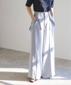 【ノーブル / スピック&スパン/NOBLE / Spick & Span】の《追加》ファジーリネンロングサスペンダー2wayパンツ 人気、トレンドファッション・服の通販 founy(ファニー) ファッション Fashion レディースファッション WOMEN パンツ Pants カットソー Cut And Sew サスペンダー Suspenders セットアップ Set Up リネン Linen リラックス Relax ワイド Wide 再入荷 Restock/Back In Stock/Re Arrival 楽ちん Easy thumbnail サックスブルー|ID: prp329100004528056 ipo3291000000032019044