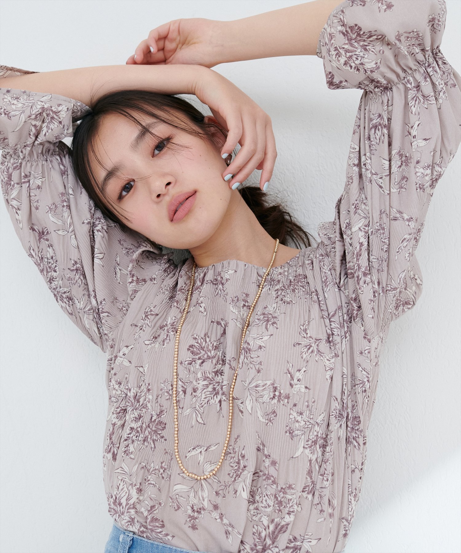 【ナチュラルクチュール/natural couture】のマジョリカプリーツブラウス インテリア・キッズ・メンズ・レディースファッション・服の通販 founy(ファニー) 　ファッション　Fashion　レディースファッション　WOMEN　トップス・カットソー　Tops/Tshirt　シャツ/ブラウス　Shirts/Blouses　2025年　2025　2025春夏・S/S　Ss,Spring/Summer,2025　インナー　Inner　キャミワンピース　Cami Dress　シアー　Sheer　シンプル　Simple　フェミニン　Feminine　プリーツ　Pleats　その他2|ID: prp329100004528063 ipo3291000000032290092