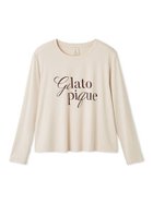 【ジェラート ピケ/gelato pique】の【接触冷感】レーヨンロゴロンT 人気、トレンドファッション・服の通販 founy(ファニー) ファッション Fashion レディースファッション WOMEN トップス・カットソー Tops/Tshirt ロング / Tシャツ T-Shirts おすすめ Recommend ショート Short リラックス Relax ロング Long 夏 Summer thumbnail BEG[037]|ID: prp329100004528068 ipo3291000000032019086
