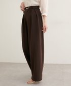 【ナチュラルクチュール/natural couture】のビットベルトストレッチパンツ ブラウン|ID: prp329100004528069 ipo3291000000033859948