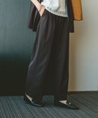 【グローバルワーク/GLOBAL WORK】の貴島明日香さん着用/ウツクシルエットDRYワイドパンツ/289061 ブラック09|ID: prp329100004528088 ipo3291000000033501724
