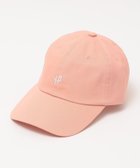 【シップス フォー ウィメン/SHIPS】の【WEB限定】SHIPS ワンポイント ロゴ エンブロイダリー オーバーフィット キャップ ピンク|ID: prp329100004528112 ipo3291000000033523835