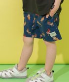 【その他のブランド/Other】の水陸両用総柄アクティブパンツ_UVカット_撥水加工 4分丈 ネイビーブルー|ID: prp329100004528122 ipo3291000000032019342