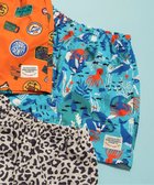 【その他のブランド/Other】の水陸両用総柄アクティブパンツ_UVカット_撥水加工 4分丈 ターコイズブルー|ID: prp329100004528122 ipo3291000000032019345