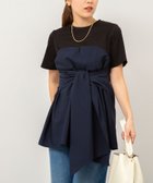 【ノーリーズ/NOLLEY'S】の【追加】 【WEB先行発売】ビスチェ風コンビTシャツ ネイビー|ID: prp329100004528128 ipo3291000000032019358