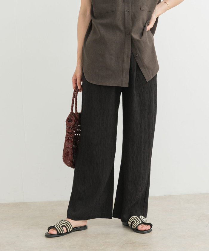 【アーバンリサーチ ドアーズ/URBAN RESEARCH DOORS】の楊柳イージーパンツ インテリア・キッズ・メンズ・レディースファッション・服の通販 founy(ファニー) https://founy.com/ ファッション Fashion レディースファッション Ladies' Fashion Online パンツ Pants 2025年 2025 2025春夏・S/S Ss,Spring/Summer,2025 リラックス Relax ルーズ Loose 夏 Summer S/S・春夏 Ss・Spring/Summer |ID: prp329100004528138 ipo3291000000032600958