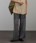 【サロン アダム エ ロペ/SALON adam et rope'】のブライトシアーイージーパンツ 人気、トレンドファッション・服の通販 founy(ファニー) ファッション Fashion レディースファッション Fashion for Women パンツ Pants & Trousers インナー Innerwear サマー Summer, Summer Style シアー Sheer, See-Through ジャケット Jacket, Outerwear ブライト Bright, Shiny ポケット Pocket, Pocket Detail ワイド Wide, Wide Fit おすすめ Recommended / Our Picks 夏 Summer エレガント 上品 Elegant thumbnail シルバー(93)|ID: prp329100004528140 ipo3291000000033201639