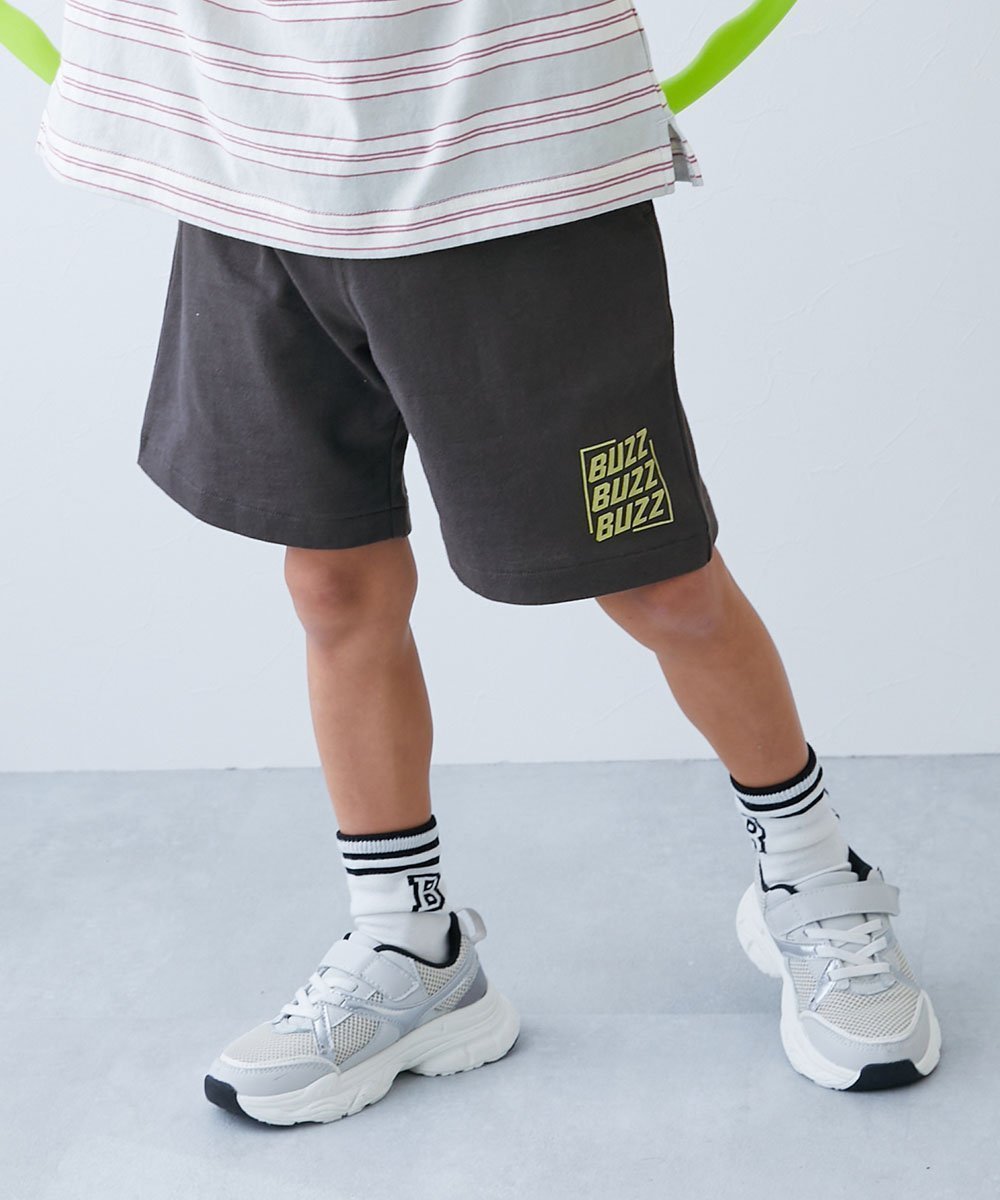 【デビロック/devirock / KIDS】のデザインいろいろ ミニ裏毛ハーフパンツ ハーフパンツ ショートパンツ インテリア・キッズ・メンズ・レディースファッション・服の通販 founy(ファニー) 　ファッション　Fashion　キッズファッション　KIDS　ボトムス　Bottoms/Kids　おすすめ　Recommend　ショート　Short　シンプル　Simple　スウェット　Sweat　トレンド　Trend　ハーフ　Half　032-ロゴ2-スミクロ|ID: prp329100004528141 ipo3291000000032019428