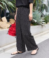 【フリークスストア/FREAK'S STORE】の新色追加 スクエアドット イージーパンツ 25SS 人気、トレンドファッション・服の通販 founy(ファニー) ファッション Fashion レディースファッション Fashion for Women パンツ Pants & Trousers 2025年 2025 2025春夏・S/S Spring/Summer 2025 SS25 スクエア Square, Square Shape ドット Polka Dot, Dot Pattern ワイド Wide, Wide Fit 夏 Summer S/S・春夏 SS, Spring/Summer, Warm Season |ID:prp329100004528154