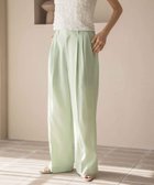【ローリーズファーム/LOWRYS FARM】のホップサックワイドパンツ グリーン|ID: prp329100004528167 ipo3291000000032756258