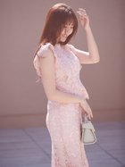 【セルフォード/CELFORD】のペプラムレースブラウス 人気、トレンドファッション・服の通販 founy(ファニー) ファッション Fashion レディースファッション WOMEN トップス・カットソー Tops/Tshirt シャツ/ブラウス Shirts/Blouses おすすめ Recommend スカラップ Scalloped セットアップ Set Up チェーン Chain デニム Denim フェミニン Feminine フリル Frills ペプラム Peplum レース Race 夏 Summer thumbnail PNK[066]|ID: prp329100004528201 ipo3291000000032237617