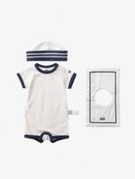 【ヘリーハンセン/HELLY HANSEN / KIDS】のマイファーストHHマリンロンパースセット(ベビー) 人気、トレンドファッション・服の通販 founy(ファニー) ファッション Fashion キッズファッション KIDS なめらか Smooth キャップ Cap ギフト プレゼント Gift Present ストレッチ Stretch ベビー Baby ボックス Box リバーシブル Reversible ロンパース Rompers 抗菌 Antibacterial |ID:prp329100004528203