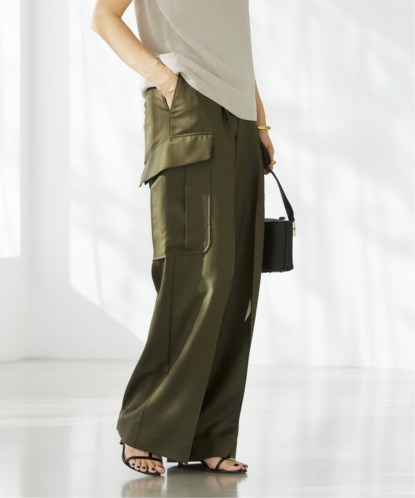 【イエナ/IENA】の《追加3》ウォッシャブル カーゴスラックス 人気、トレンドファッション・服の通販 founy(ファニー) 　ファッション　Fashion　レディースファッション　WOMEN　2025年　2025　2025春夏・S/S　Ss,Spring/Summer,2025　ウォッシャブル　Washable　 other-1|ID: prp329100004528207 ipo3291000000032019695