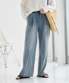 【ジャーナルスタンダード レリューム/JOURNAL STANDARD relume】の《WEB限定追加》C/Rデニムワイドイージー 人気、トレンドファッション・服の通販 founy(ファニー) ファッション Fashion レディースファッション WOMEN 2025年 2025 2025春夏・S/S Ss,Spring/Summer,2025 thumbnail ブルー A|ID: prp329100004528214 ipo3291000000032235820