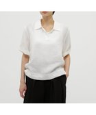 【マーガレットハウエル/MARGARET HOWELL】のLINEN AIRTEX SHIRT WHITE|ID: prp329100004528216 ipo3291000000033600950