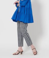 【ユナイテッドアローズ/UNITED ARROWS】のシャイニー ギンガムチェック パンツ 人気、トレンドファッション・服の通販 founy(ファニー) ファッション Fashion レディースファッション WOMEN パンツ Pants 春 Spring ギンガム Gingham シャイニー Shiny シンプル Simple チェック Check パープル Purple 別注 Special Order S/S・春夏 Ss・Spring/Summer 夏 Summer |ID:prp329100004528225