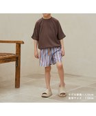 【リジェール/riziere / KIDS】の水陸両用スイムセットアップ 人気、トレンドファッション・服の通販 founy(ファニー) ファッション Fashion キッズファッション KIDS ビーチ Beach リゾート Resort 水着 Swimsuit thumbnail BROWN|ID: prp329100004528235 ipo3291000000032019806