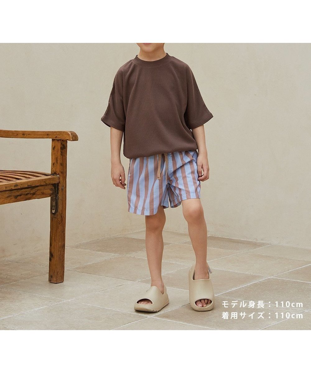 【リジェール/riziere / KIDS】の水陸両用スイムセットアップ インテリア・キッズ・メンズ・レディースファッション・服の通販 founy(ファニー) 　ファッション　Fashion　キッズファッション　KIDS　ビーチ　Beach　リゾート　Resort　水着　Swimsuit　BROWN|ID: prp329100004528235 ipo3291000000032019806