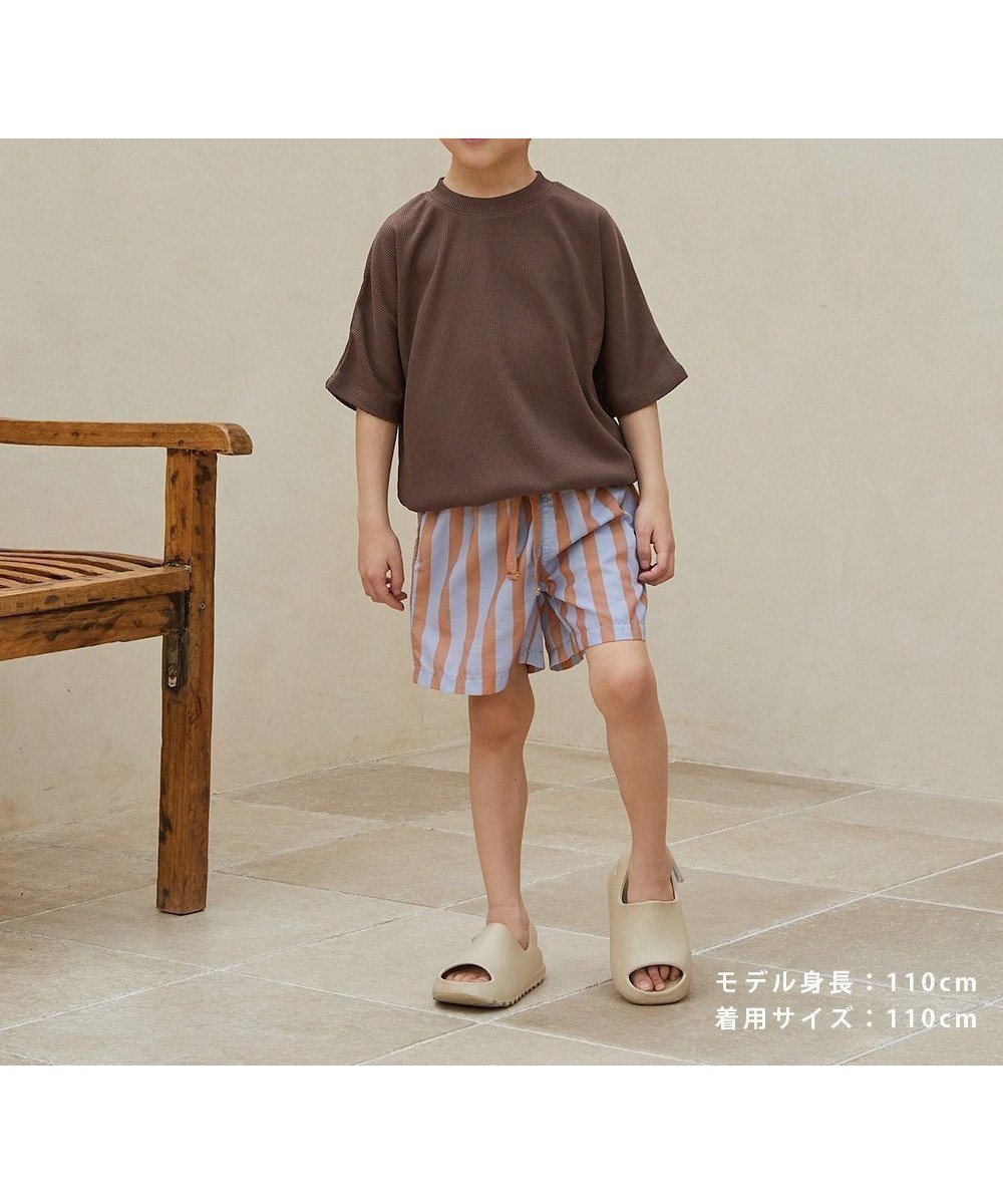 【リジェール/riziere / KIDS】の水陸両用スイムセットアップ インテリア・キッズ・メンズ・レディースファッション・服の通販 founy(ファニー) 　ファッション　Fashion　キッズファッション　Fashion for Kids　ビーチ　Beach, Seaside　リゾート　Resort, Vacation Style　水着　Swimsuit, Swimwear　BROWN|ID: prp329100004528235 ipo3291000000032754320