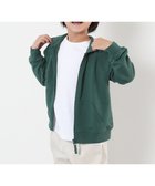 【デビロック/devirock / KIDS】の無地 スウェット ジップパーカー トップス パーカー トレーナー ジップパーカー Dグリーン|ID: prp329100004528238 ipo3291000000032124179
