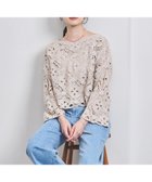 【その他のブランド/Other】のクロシェ風 エンブロイダリー ニット プルオーバー NATURAL|ID: prp329100004528240 ipo3291000000032019828