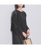 【その他のブランド/Other】のクロシェ風 エンブロイダリー ニット プルオーバー BLACK|ID: prp329100004528240 ipo3291000000032019836