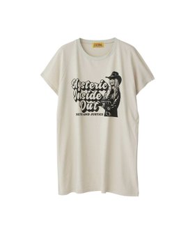 【ヒステリックグラマー/HYSTERIC GLAMOUR】のINSIDE OUT Tシャツ 人気、トレンドファッション・服の通販 founy(ファニー) ファッション Fashion レディースファッション WOMEN トップス・カットソー Tops/Tshirt シャツ/ブラウス Shirts/Blouses ロング / Tシャツ T-Shirts グラフィック Graphic スリーブ Sleeve フレンチ French |ID:prp329100004528260