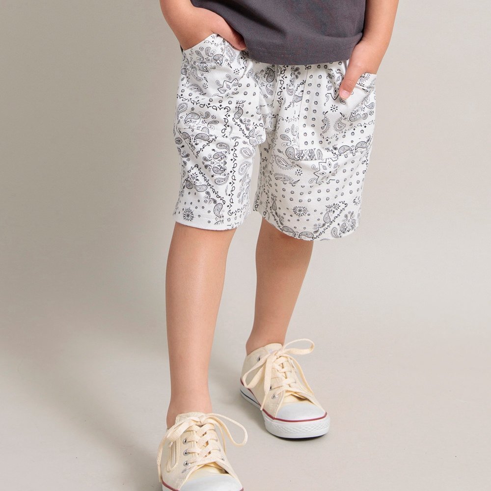 【ブランシェス/branshes / KIDS】の【DRC/綿100%】カラバリ天竺ハーフパンツ《ラクショーパンツ》WEB限定カラーあり インテリア・キッズ・メンズ・レディースファッション・服の通販 founy(ファニー) 　ファッション　Fashion　キッズファッション　KIDS　ボトムス　Bottoms/Kids　吸水　Water Absorption　シンプル　Simple　ストライプ　Stripe　ハーフ　Half　バンダナ　Bandana　フラワー　Flower　ボーイズ　Boys　ポケット　Pocket　プチプライス・低価格　Affordable　おすすめ　Recommend　03:バンダナ-オフホワイト|ID: prp329100004528271 ipo3291000000032070944