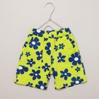 【ブランシェス/branshes / KIDS】の【DRC/綿100%】カラバリ天竺ハーフパンツ《ラクショーパンツ》WEB限定カラーあり 65:フラワー-ライム|ID: prp329100004528271 ipo3291000000032070954