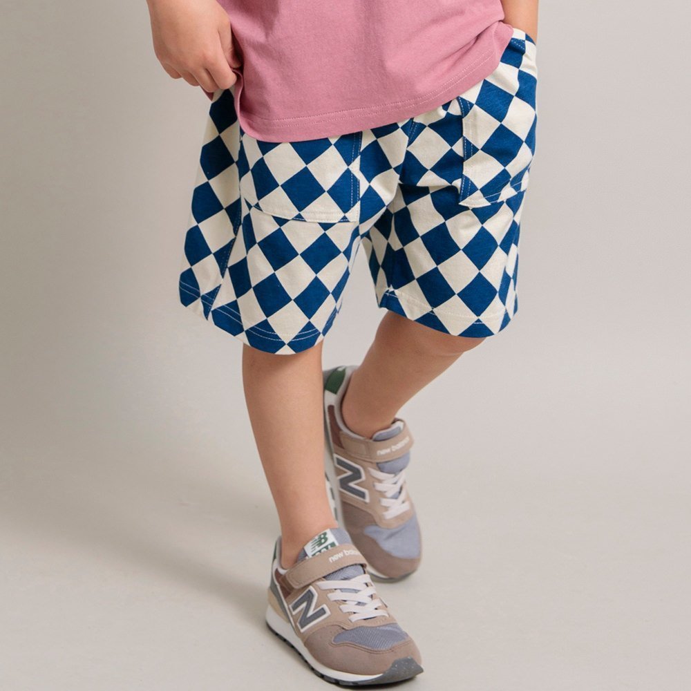 【ブランシェス/branshes / KIDS】の【DRC/綿100%】カラバリ天竺ハーフパンツ《ラクショーパンツ》WEB限定カラーあり インテリア・キッズ・メンズ・レディースファッション・服の通販 founy(ファニー) 　ファッション　Fashion　キッズファッション　KIDS　ボトムス　Bottoms/Kids　吸水　Water Absorption　シンプル　Simple　ストライプ　Stripe　ハーフ　Half　バンダナ　Bandana　フラワー　Flower　ボーイズ　Boys　ポケット　Pocket　プチプライス・低価格　Affordable　おすすめ　Recommend　91:ダイヤ|ID: prp329100004528271 ipo3291000000032070960