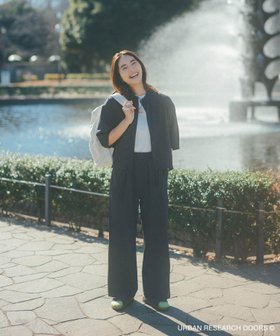 【アーバンリサーチ ドアーズ/URBAN RESEARCH DOORS】の『仁村紗和さん着用』『UR TECH』サマシェアストレートイージーパンツ 人気、トレンドファッション・服の通販 founy(ファニー) ファッション Fashion レディースファッション Fashion for Women パンツ Pants & Trousers 吸水 Absorbent, Quick-Dry 軽量 Lightweight, Ultra Light ストレッチ Stretch, Stretchy Fabric ストレート Straight, Straight Cut セットアップ Set-Up, Coordinated Outfit フィット Fit, Slim Fit フロント Front, Front Design リラックス Relax, Relaxed Fit ワイド Wide, Wide Fit S/S・春夏 SS, Spring/Summer, Warm Season おすすめ Recommended / Our Picks 夏 Summer エレガント 上品 Elegant 2025年 2025 2025春夏・S/S Spring/Summer 2025 SS25 |ID:prp329100004528274