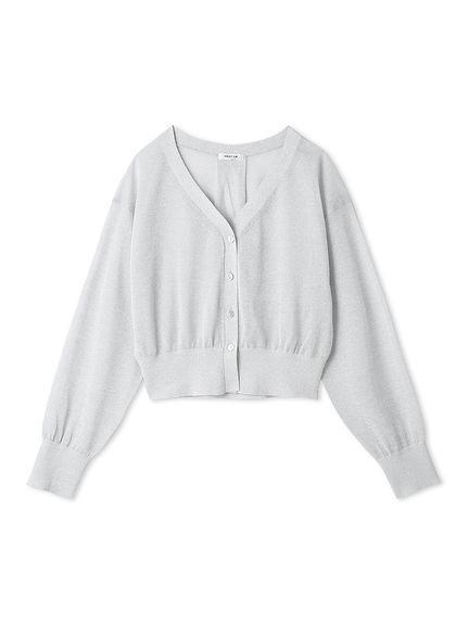 【フレイ アイディー/FRAY I.D】のLUNARシアーラメVネックカーディガン インテリア・キッズ・メンズ・レディースファッション・服の通販 founy(ファニー) https://founy.com/ ファッション Fashion レディースファッション WOMEN トップス・カットソー Tops/Tshirt カーディガン Cardigans Vネック V-Neck イタリア Italy カーディガン Cardigan シアー Sheer シルバー Silver スリーブ Sleeve なめらか Smooth リュクス Luxe エレガント 上品 Elegant |ID: prp329100004528275 ipo3291000000032019980