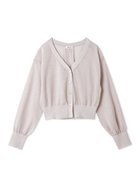 【フレイ アイディー/FRAY I.D】のLUNARシアーラメVネックカーディガン PNK[066]|ID: prp329100004528275 ipo3291000000032019989