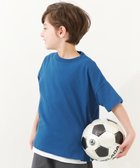 【デビロック/devirock / KIDS】の綿100% お洗濯してもよれにくい ビッグシルエット 半袖Tシャツ Tシャツ トップス 25SS クラシックブルー|ID: prp329100004528285 ipo3291000000032097505