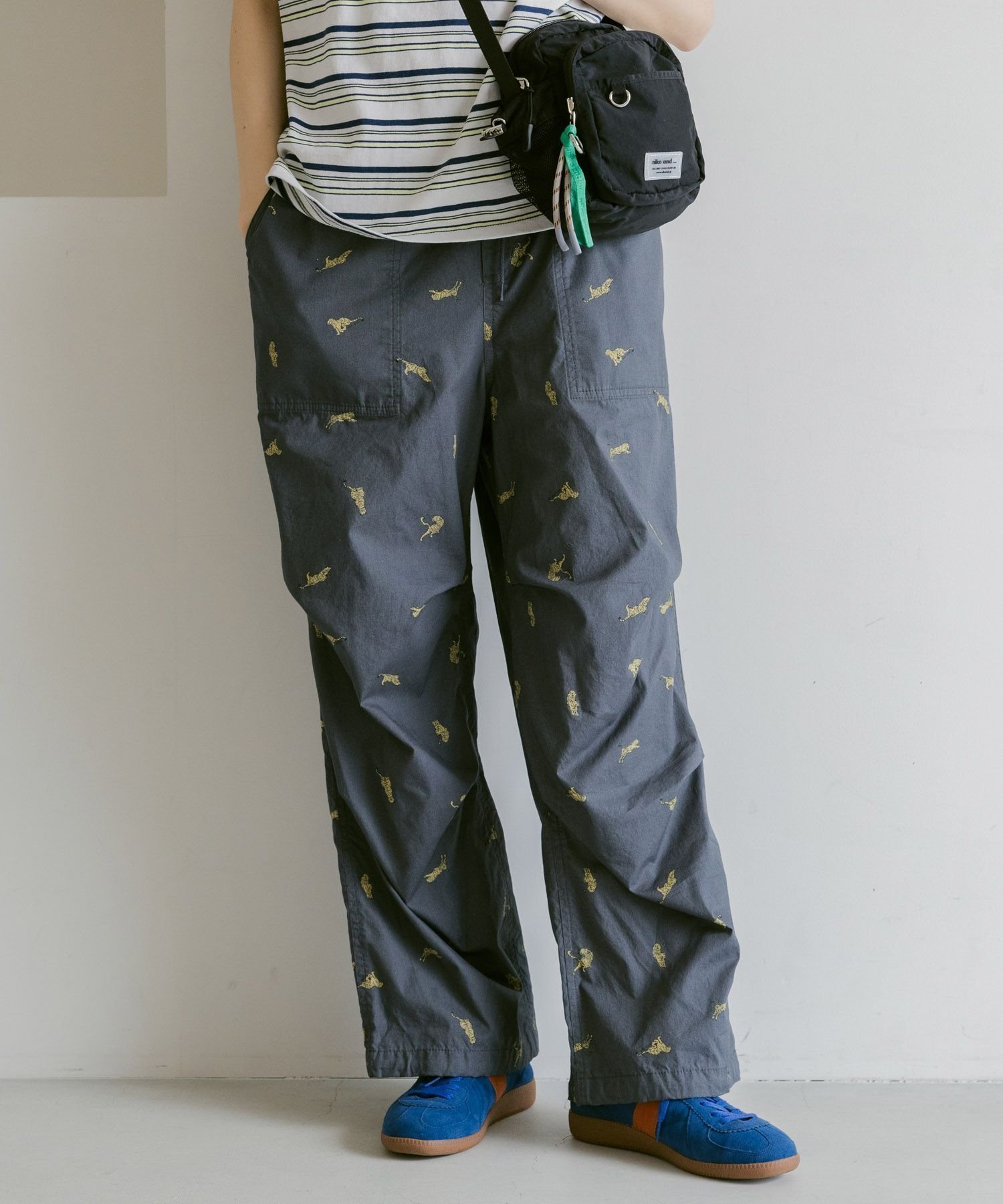 【ニコアンド/niko and】のDRYチルイージープリントパンツ 人気、トレンドファッション・服の通販 founy(ファニー) 　ファッション　Fashion　レディースファッション　WOMEN　パンツ　Pants　おすすめ　Recommend　カーゴパンツ　Cargo Pants　プリント　Print　 other-1|ID: prp329100004528295 ipo3291000000032020078