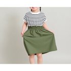 【ブランシェス/branshes / KIDS】の【WEB限定/DRC】ウエスト切替ドッキング半袖ワンピース カーキグリーン|ID: prp329100004528308 ipo3291000000032020140