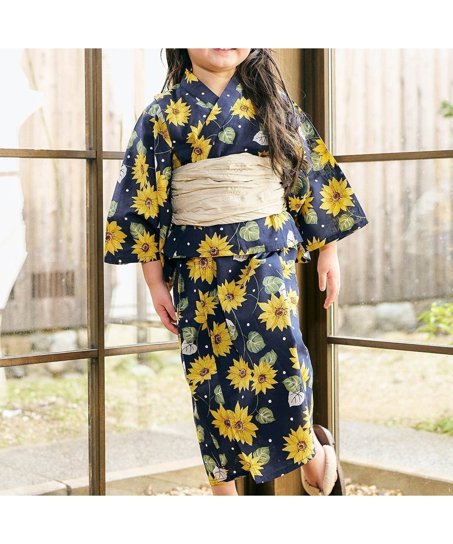 【その他のブランド/Other】の【リンク】アプレのはんなり浴衣 インテリア・キッズ・メンズ・レディースファッション・服の通販 founy(ファニー) 　ファッション　Fashion　キッズファッション　Fashion for Kids　コレクション　Collection, Seasonal Line　サマー　Summer, Summer Style　シフォン　Chiffon, Lightweight Fabric　トレンド　Trend, Trending Now　ドレス　Dress, One-Piece　人気　Popular, Best Seller　プリント　Print, Printed Pattern　プリーツ　Pleats, Pleated　ラベンダー　Lavender　レース　Lace, Lace Fabric　おすすめ　Recommended / Our Picks　エレガント 上品　Elegant　ネイビーブルー|ID: prp329100004528312 ipo3291000000032203046