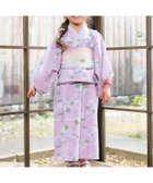 【エフオー オンラインストア/F.O.Online Store / KIDS】の【リンク】アプレのはんなり浴衣 ラベンダー|ID: prp329100004528312 ipo3291000000033462196