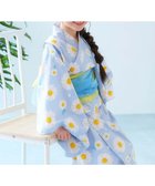 【デビロック/devirock / KIDS】のワンピースにもなる セパレート浴衣 帯2本セット 浴衣 019-デイジー-ブルー|ID: prp329100004528326 ipo3291000000032580483