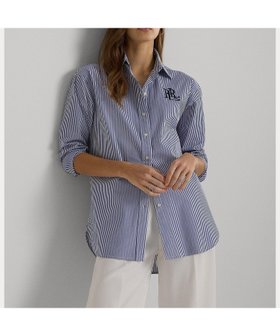 【ラルフローレン/RALPH LAUREN】のリラックスド フィット ストライプド ストレッチ コットン シャツ 人気、トレンドファッション・服の通販 founy(ファニー) ファッション Fashion レディースファッション Fashion for Women トップス・カットソー Cut & Sew Tops シャツ・ブラウス・オフィスカジュアル Elegant Blouses & Button-Ups カフス Cuff Design ショルダー Shoulder, Shoulder Strap ストライプ Stripe, Striped Pattern ストレッチ Stretch, Stretchy Fabric ドロップ Drop Shoulder, Dropped Style 定番 Standard, Basic Item 長袖 Long Sleeve, Full Sleeve フィット Fit, Slim Fit ヨーク Yoke, Yoke Design ラウンド Round, Round Neck リラックス Relax, Relaxed Fit |ID:prp329100004528338