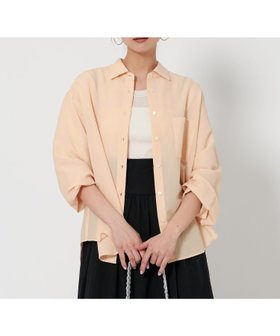 【ビューティ&ユース ユナイテッドアローズ/BEAUTY&YOUTH / UNITED ARROWS】のシアー バックタック シャツ 人気、トレンドファッション・服の通販 founy(ファニー) ファッション Fashion レディースファッション Fashion for Women トップス・カットソー Cut & Sew Tops シャツ・ブラウス・オフィスカジュアル Elegant Blouses & Button-Ups バッグ Bags インナー Innerwear シアー Sheer, See-Through スタンダード Standard, Basic ヨーク Yoke, Yoke Design 半袖 Short Sleeve, Half Sleeve 夏 Summer 春 Spring S/S・春夏 SS, Spring/Summer, Warm Season 羽織 Haori, Light Jacket |ID:prp329100004528356