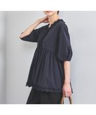 【ユナイテッドアローズ/UNITED ARROWS】のタック フリルVネック ハーフスリーブ ブラウス 人気、トレンドファッション・服の通販 founy(ファニー) ファッション Fashion レディースファッション WOMEN トップス・カットソー Tops/Tshirt シャツ/ブラウス Shirts/Blouses Vネック V-Neck スリーブ Sleeve タイプライター Typewriter デニム Denim ドット Dot ハーフ Half フェミニン Feminine フリル Frills ワイド Wide おすすめ Recommend thumbnail NAVY|ID: prp329100004528363 ipo3291000000032497372