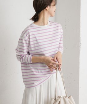 【アーバンリサーチ ドアーズ/URBAN RESEARCH DOORS】のボーダーワイドプルオーバー 人気、トレンドファッション・服の通販 founy(ファニー) ファッション Fashion レディースファッション WOMEN トップス・カットソー Tops/Tshirt プルオーバー Pullover 2025年 2025 2025春夏・S/S Ss,Spring/Summer,2025 カットソー Cut And Sew カーディガン Cardigan ジャケット Jacket スマート Smart ボーダー Border 夏 Summer 春 Spring S/S・春夏 Ss・Spring/Summer |ID:prp329100004528375